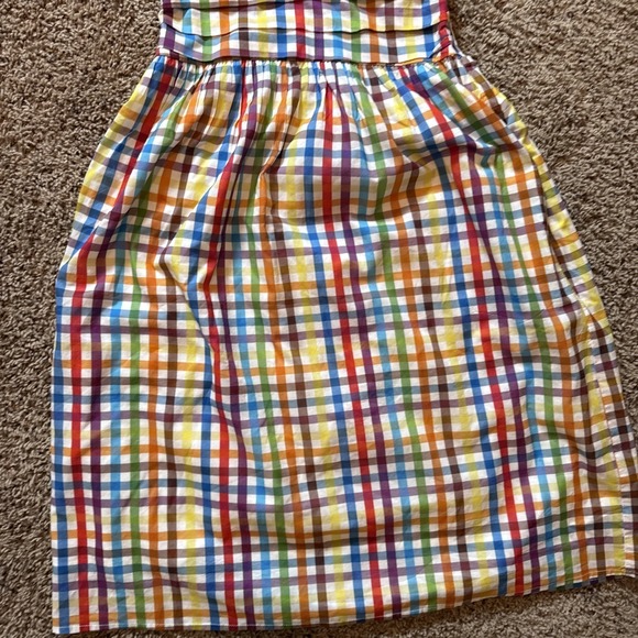 LaRoque Original Rainbow Gingham Halter Dress Size XS Boutique - Picture 3 of 7